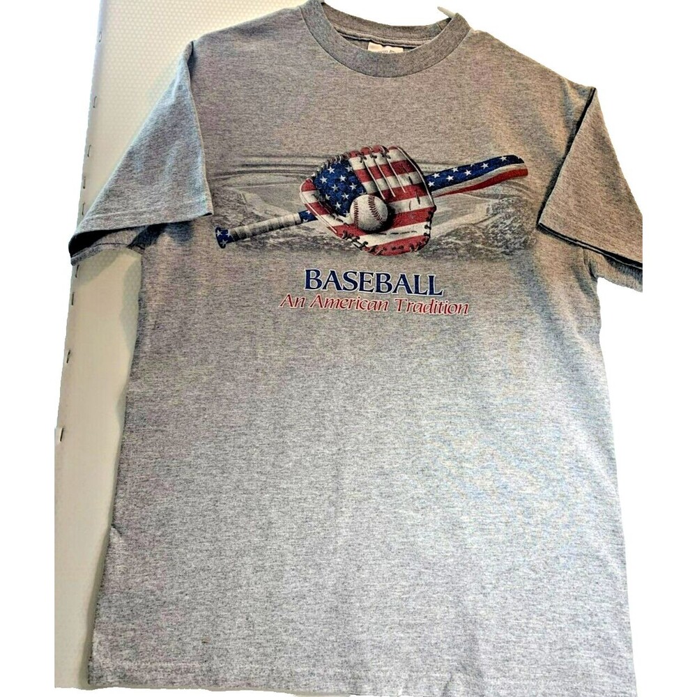 Tennesse River T-Shirt Baseball "An American Tradition" Unisex Adult Medium